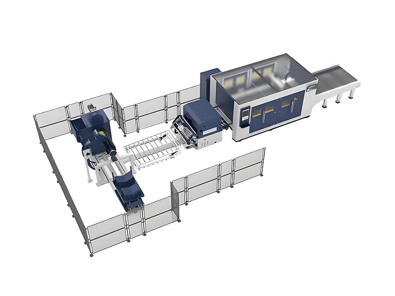 สายการผลิตไฟเบอร์เลเซอร์ Uncoiler